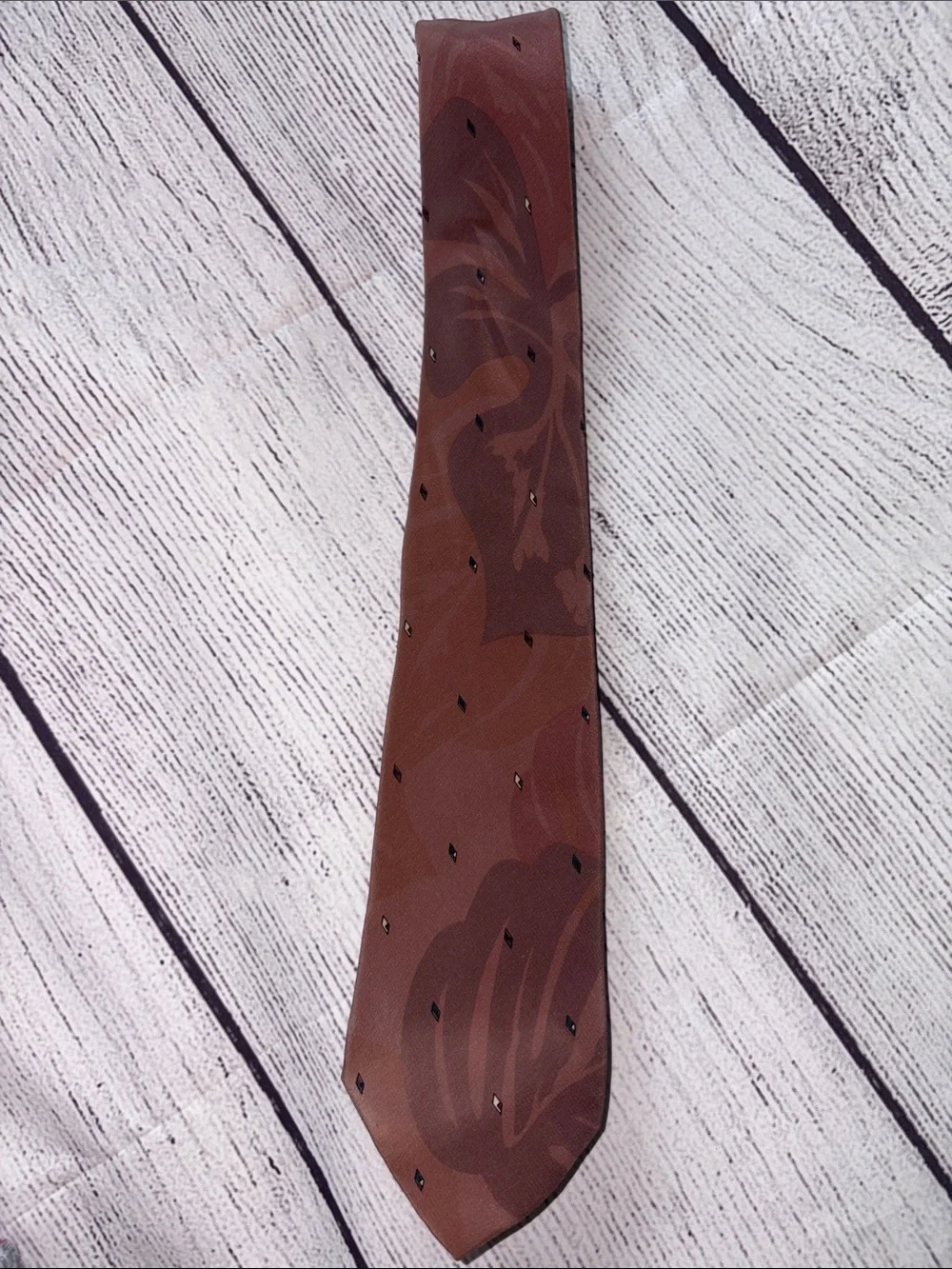 Balmain Silk Tie - Pierre Balmain 100% silk necktie dusty rose
